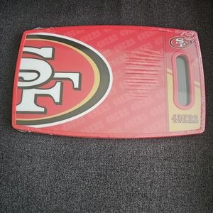 San Francisco 49ers  Cutting Board, Kitchen NFL Tailgating